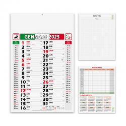 Calendario 2025 Olandese Tricolore Italiano 1