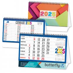 Calendario 2025 da tavolo Svedese  personalizzato su due lati 1