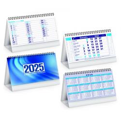 Calendario 2025 olandese SPID da tavolo personalizzato su due lati Gadget 715 1