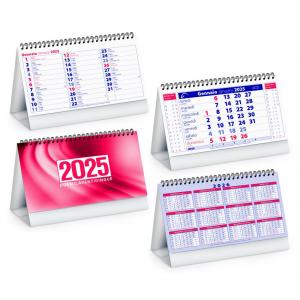 Calendario 2025 olandese SPID da tavolo personalizzato su due lati Gadget 715